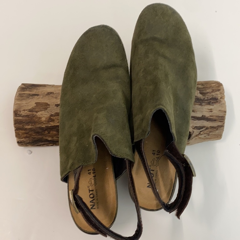 Naot Sling Back Upgrade Clog Mules Block Heel - image 5